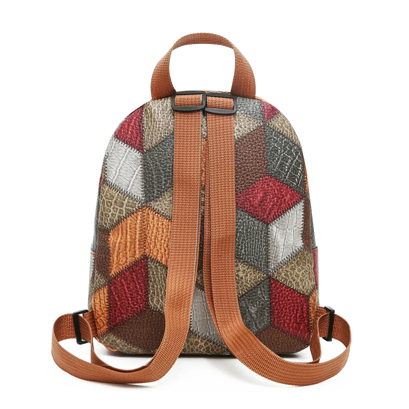 กระเป๋าเป้ผู้หญิงดีไซน์ปะติดปะ - Fashion Backpack Women บทวิจารณ์และราคา
