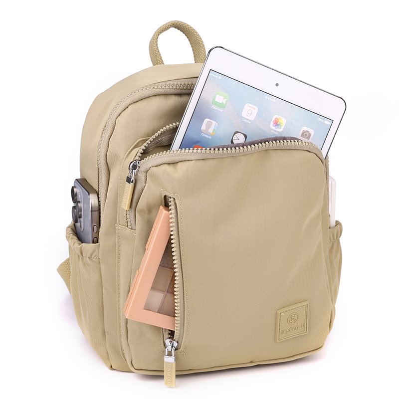กระเป๋าเป้สะพายหลังกันน้ำสำหรั - Canvas Backpack Casual บทวิจารณ์และราคา
