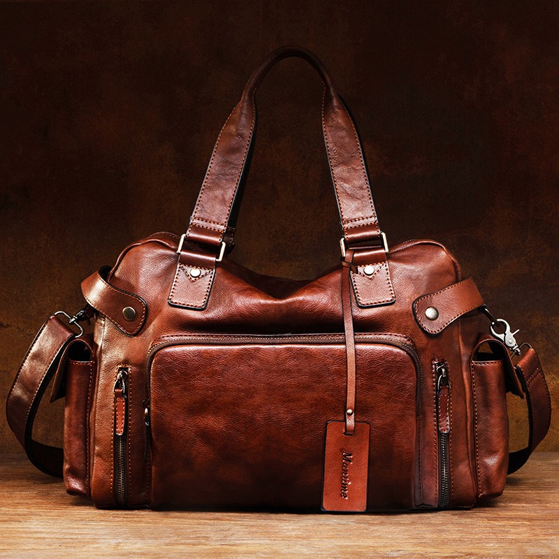 กระเป๋าผู้ชายยางลบหนังฟอกฝาดวิ - Canvas Backpack Casual บทวิจารณ์และราคา