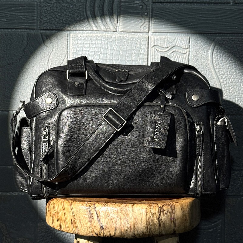 กระเป๋าผู้ชายยางลบหนังฟอกฝาดวิ - Canvas Backpack Casual บทวิจารณ์และราคา