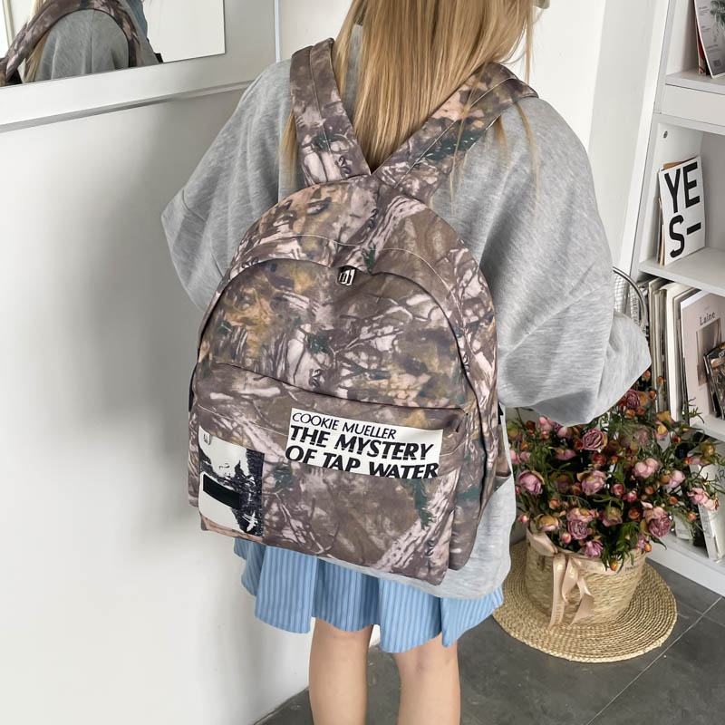 กระเป๋าเป้สะพายหลังผ้าแคนวาสลา - Canvas Backpack Casual บทวิจารณ์และราคา