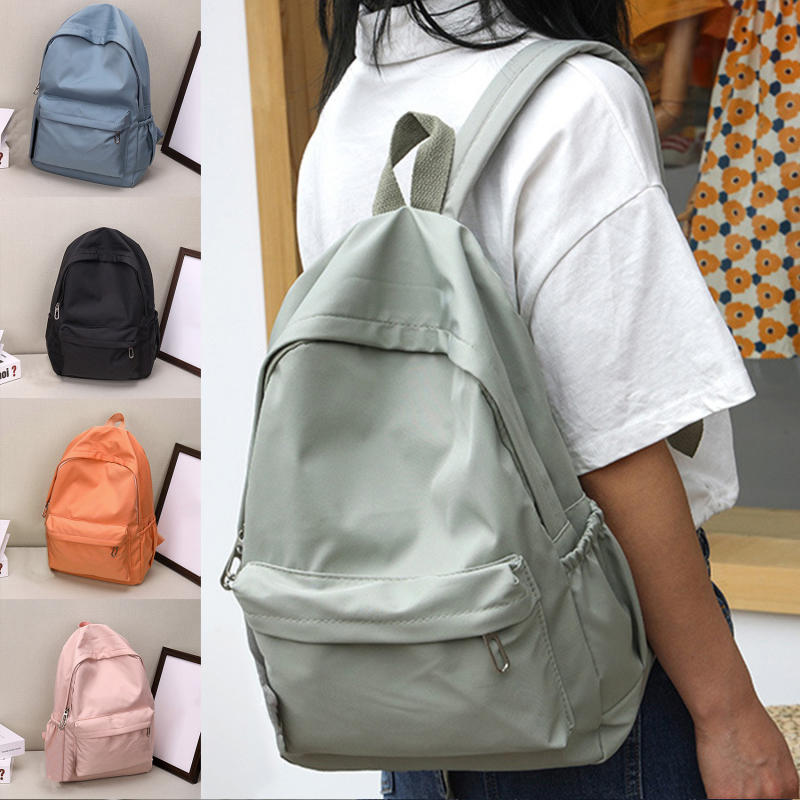 กระเป๋าเป้สะพายหลังสำหรับผู้หญ - Canvas Backpack Casual บทวิจารณ์และราคา
